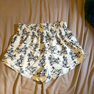 Western athletic shorts
